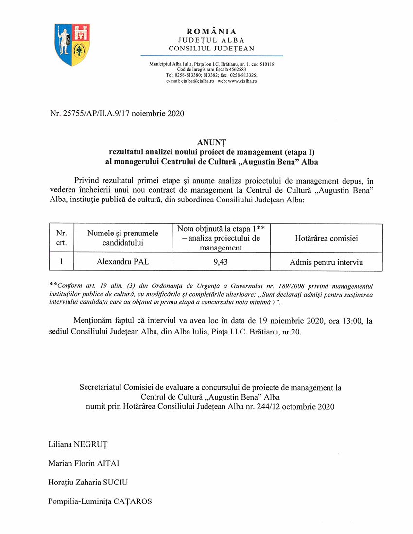 Rezultatul analizei noului proiect de management 11 2020.jpg